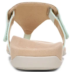 Best Sale Vionic Wanda T-Strap Sandal Black|Blue Haze|Bone|Macaroon