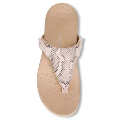 Best Sale Vionic Wanda T-Strap Sandal Black|Blue Haze|Bone|Macaroon