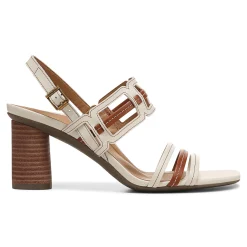 Cheap Vionic Zaphira Heeled Sandal Tan|Black|Cream