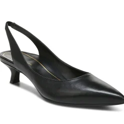 Discount Vionic Ziva Kitten Heel Black|Macaroon