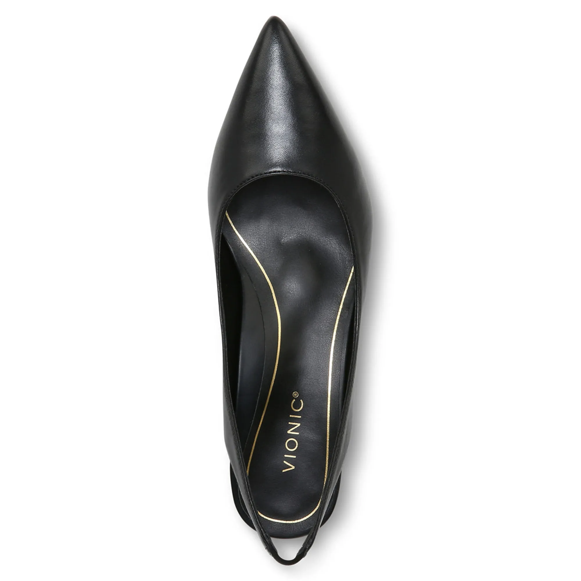 Discount Vionic Ziva Kitten Heel Black|Macaroon